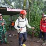 Sekda Jateng saat Pendakian Lereng Gunung Lawu