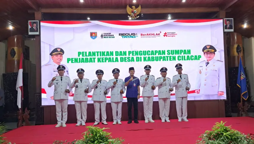 pelantikan pj kades
