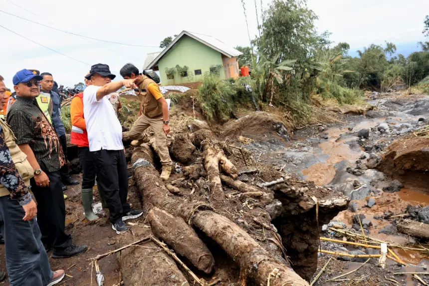 Gubernur tinjau langsung Penanganan Bencana