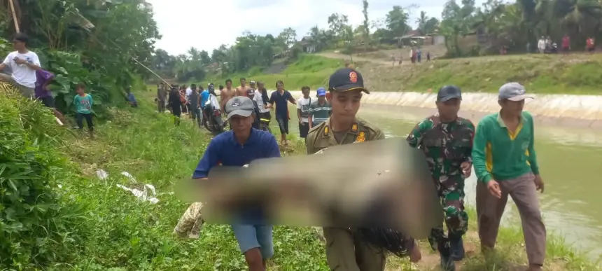 Remaja tenggelam di saluran irigasi
