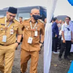 Wagub Jateng saat mengikuti arapan Presiden Prabowo Subianto