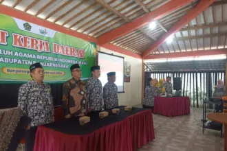 Penyuluh Agama saat menggelar Rakerda 2026