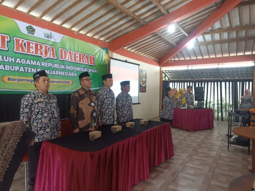 Penyuluh Agama saat menggelar Rakerda 2026