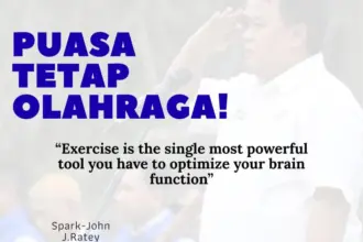 olahraga saat puasa