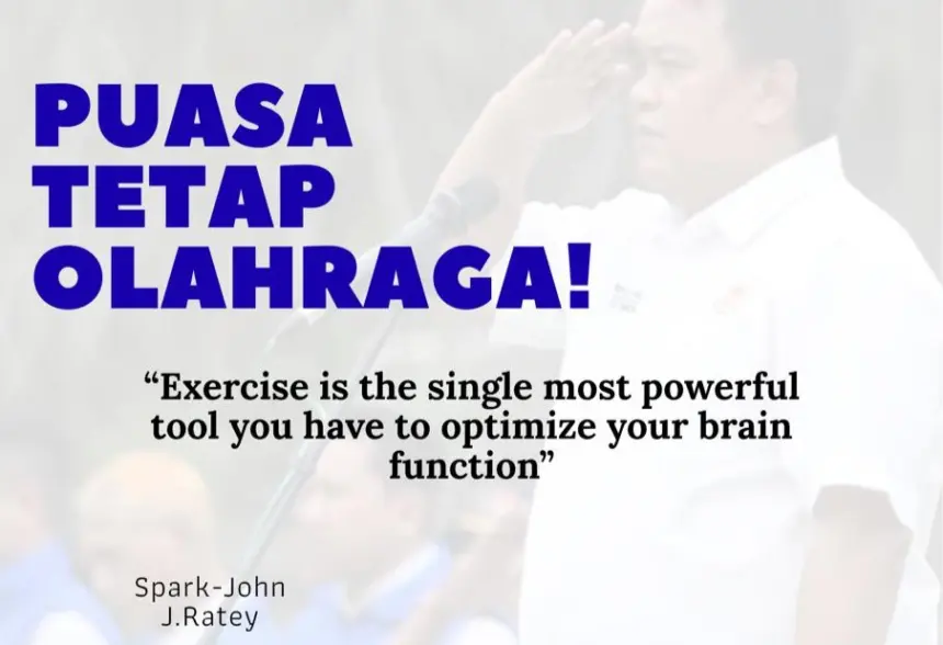 olahraga saat puasa