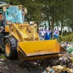 aksi bersihkan sampah