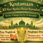 Keutamaan 10 hari kedua Ramadan