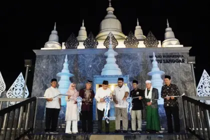 Persemian masjid nusantara satu sanggar Purbalingga