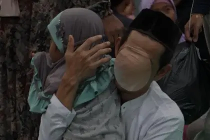 momen haru warga binaan buka puasa bersama keluarga