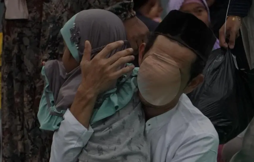 momen haru warga binaan buka puasa bersama keluarga