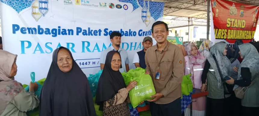 Paket sembako pasar ramadan