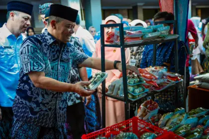 Pasar murah pemprov Jateng jelang lebaran