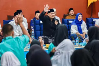 Gubernur ajak anak panti lebarand i kantor gubernuran