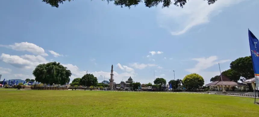 Alun-alun Banjarnegara bakal ada dua kali salat idulfitri