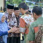 apel bersama di Alun-alun Banjarnegara
