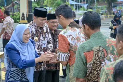 apel bersama di Alun-alun Banjarnegara