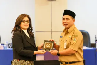 Wagub Jateng saat menerima kunjungan DPR RI terkait kasus campak di Jawa Tengah