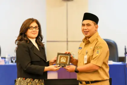 Wagub Jateng saat menerima kunjungan DPR RI terkait kasus campak di Jawa Tengah