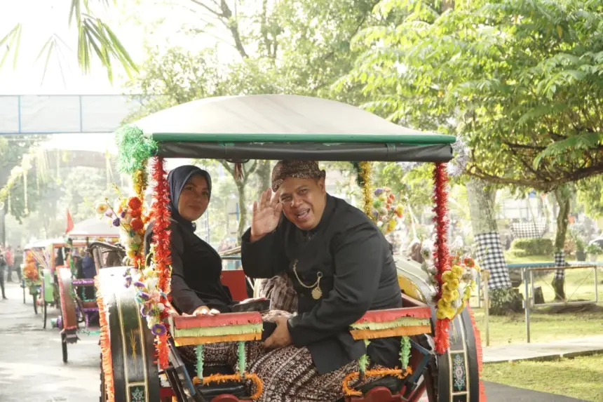 kirab hari jadi banjarnegara