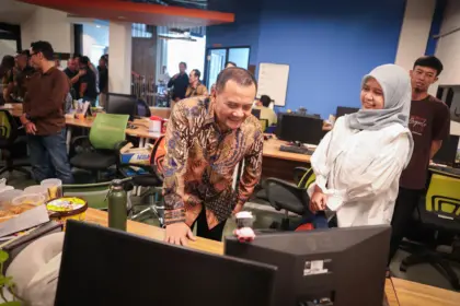 Gubernur Jateng berkunjung ke kantor media massa