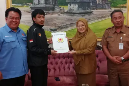 Rizki berpamitan jelang Kejuaraan Dunia pencak silat