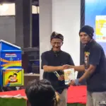 malam literasi dan bedah buku Perpusda