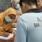 warga binaan jalani tes kesehatan