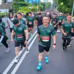 Gubernur Jateng saat mengikuti Mangkunegaran Run 2026