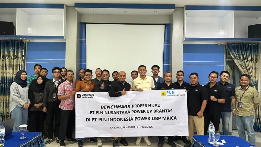 Kunjungan PLN UP Brantas ke PLN UBP Mrica Banjarnegara