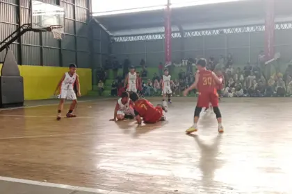 Babak final Kejurda Basket Pelajar jenjang SD se Kabupaten Banjarnegara tahun 2026