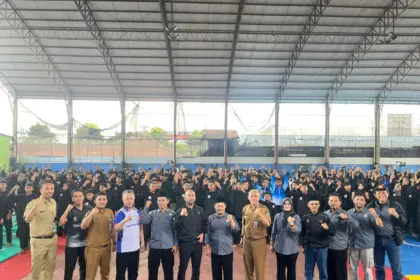 Pembukaan Kejurda pencak Silat pelajar