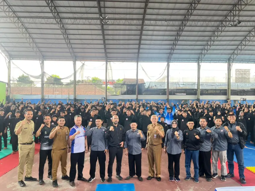 Pembukaan Kejurda pencak Silat pelajar