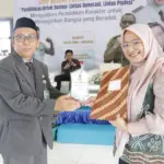 bupati dalam bincang pendidikan di SMPN 1 Banjarnegara