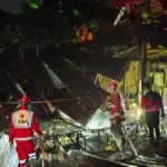 Gudang sekaligus tempat produksi dupa terbakar