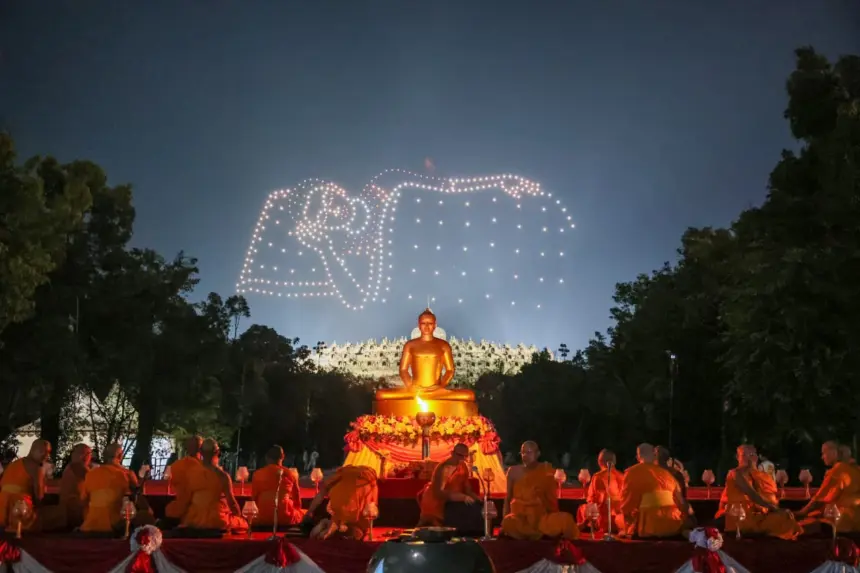 Puncak Waisak 2026 di Candi Borobudur