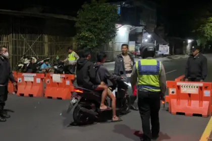 Upaya penertiban oleh anggota Satlantas Polresta Cilacap