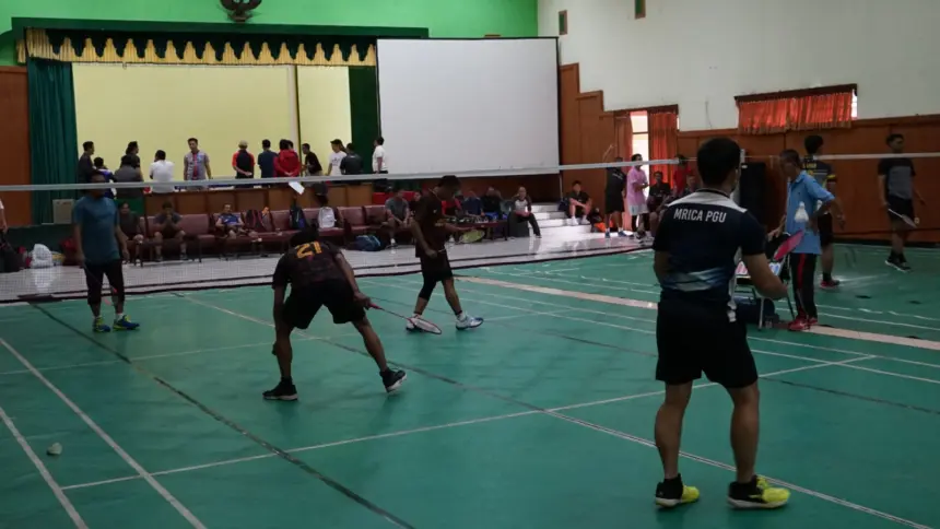 Olahraga bersama UBP Mrica Banjarnegara