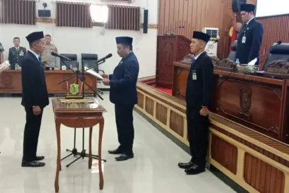 Pelantikan PAW anggota DPRD Banjarnegara