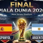 Final Piala Dunia 2026 Spanyol vs Argentina