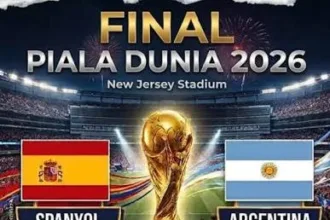 Final Piala Dunia 2026 Spanyol vs Argentina