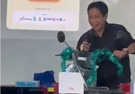 Undian hadiah bagi peserta donor darah di Banjarnegara