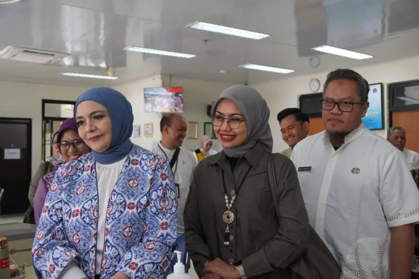 Dewan Pengawas BPJS Kesehatan Lula Kamal Tinjau RSUD Kebumen.