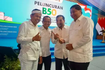 Ditengah peluncuran Mandatori B50, Compressed Natural Gas Jateng jadi perhatian Presiden