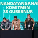 Gubernur Jateng saat penandatanganan komitmen dalam penanganan kusta di Jateng lewat program Speling
