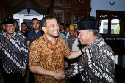 Ahmad Luthfi saat menghadiri Tasyakuran Hari Ulang Tahun (HUT) ke-27 Purnawirawan Polri