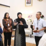 Nawal Yasin saat bertemu dengan Duta Genre Jateng