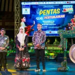 Sekda Jateng saat pembukaan Pasar Raya Jawa Tengah 2026