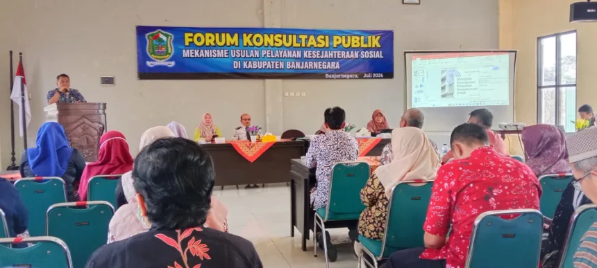 Dinsos PPPA Banjarnegara Gelar Forum Konsultasi Publik terkait transparansi pelayanan sosial