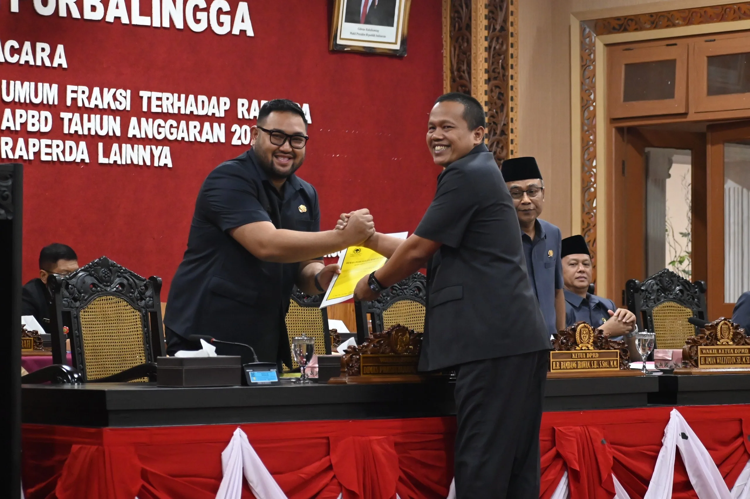 Pemandangan umum Fraksi DPRD Purbalingga