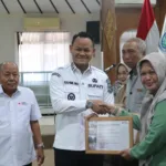 penyerahan bulan dana PMI Kabupaten Purbalingga